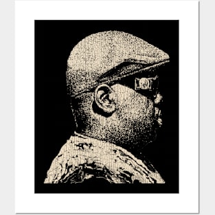 VINTAGE - Notorious Big white Posters and Art